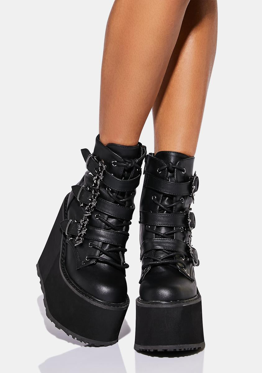 Swing-103 Platform Ankle Boots - Image 3