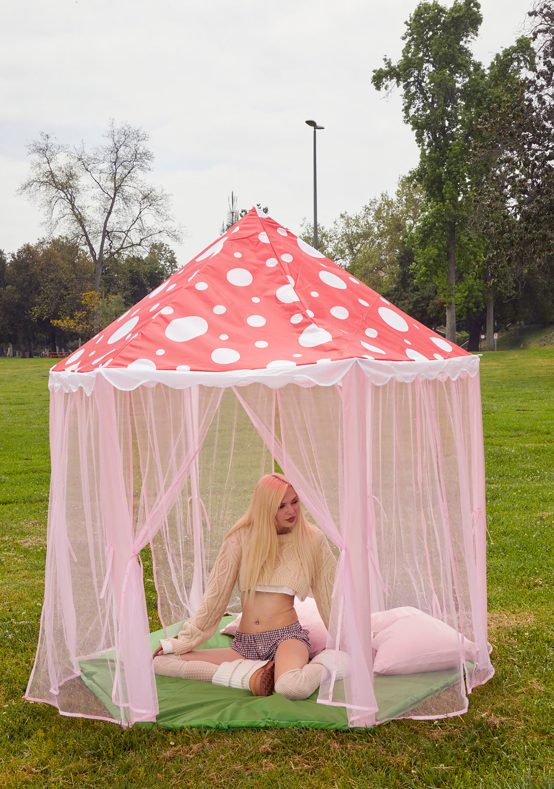 Dolls Home Cottagecore Mushroom Tent - Multi - Image 5