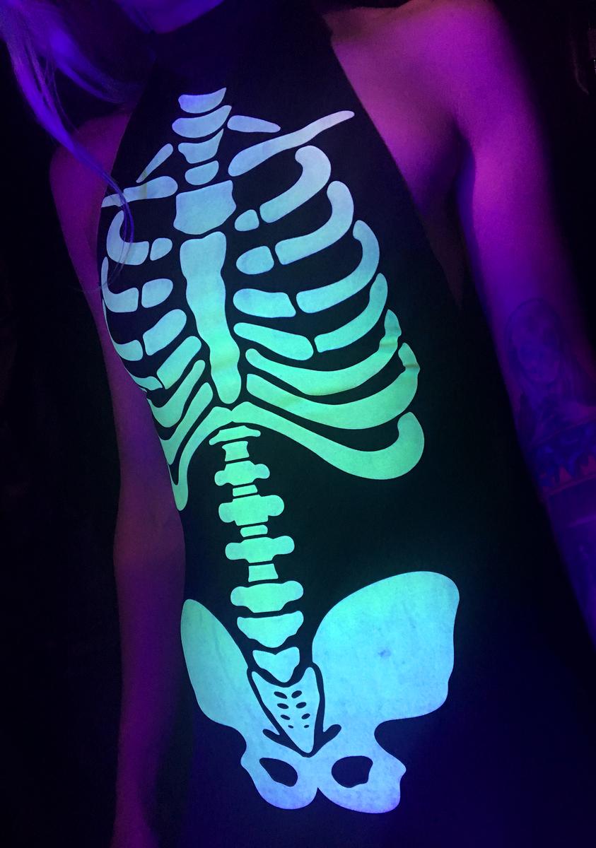 Halloween Glow In The Dark Catsuit - Image 2