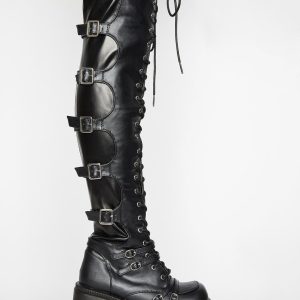 Shaker-350 Platform Over-The-Knee Boots