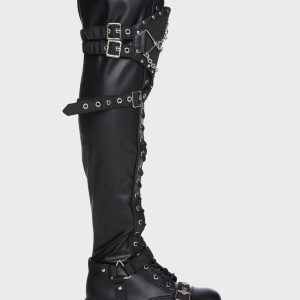 Renegade-320 Platform Over-The-Knee Boots