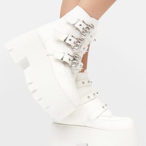 Ashes-55 Platform Ankle Boots