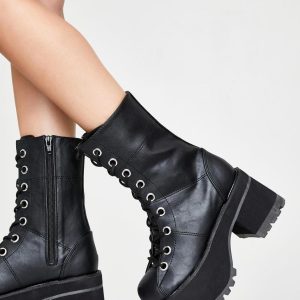 Ranger-301 Platform Calf Boots