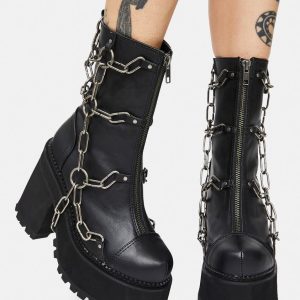 Assault-66 Platform Ankle Boots