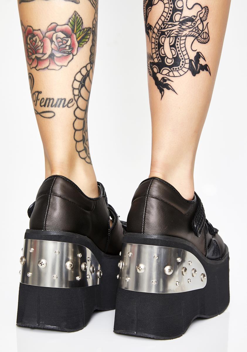 KERA-13 Platform Mary Jane Shoes - Image 4