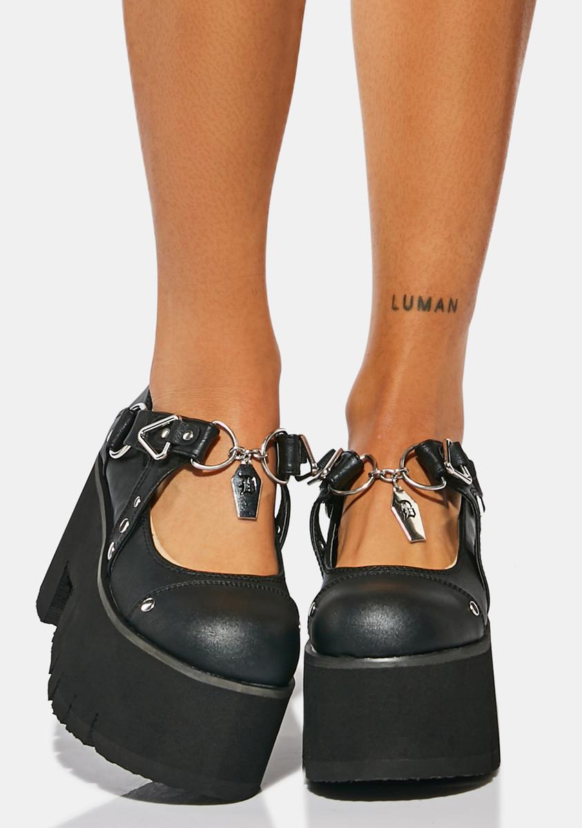 Demonia Ashes-33 Platform Mary Janes - Image 2