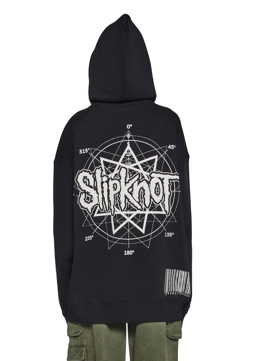 Dolls Kill x Slipknot Mummy Graphic Hoodie - Black - Image 5