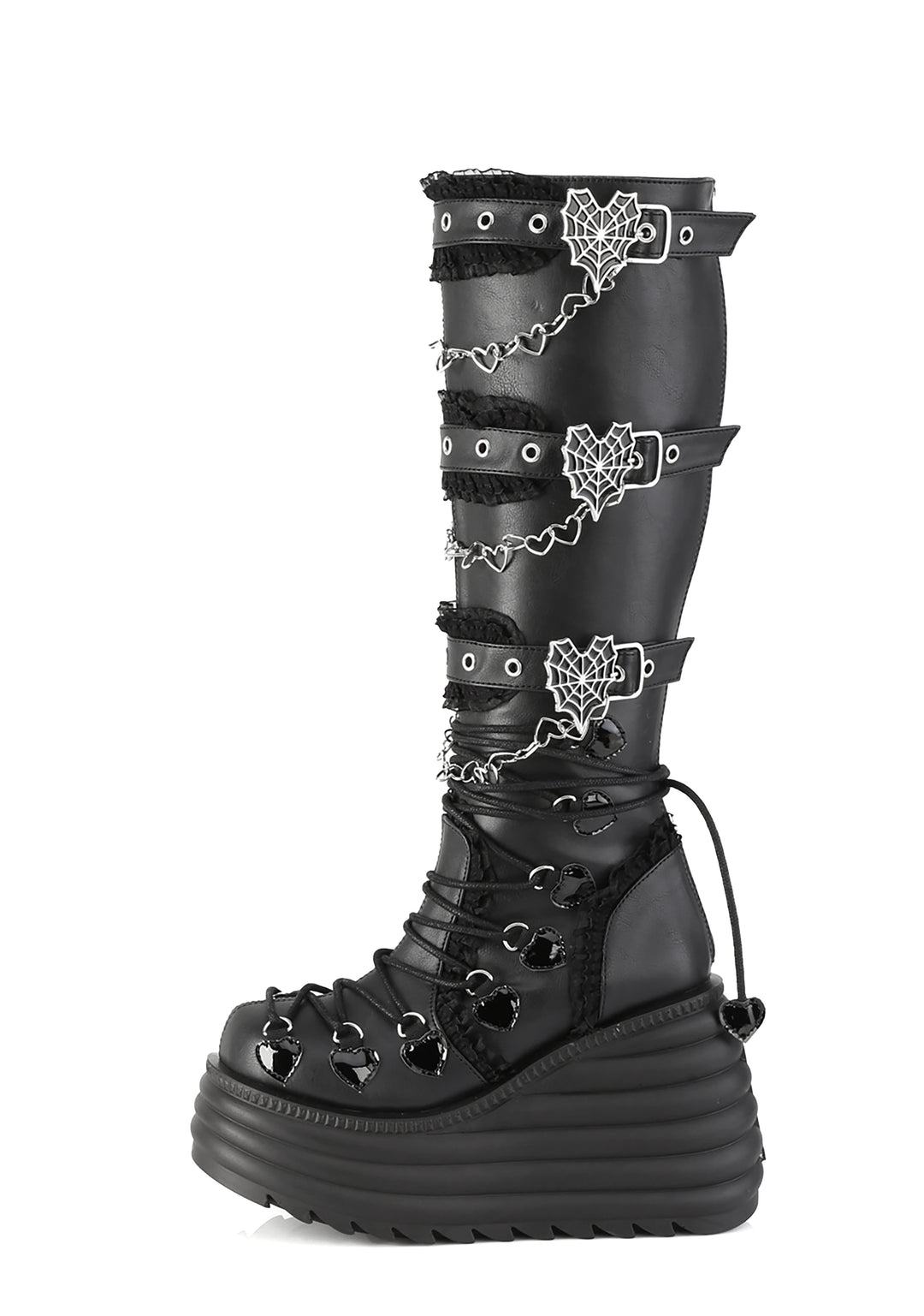 Morte-215 Platform Knee High Boots - Image 3