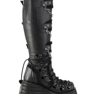 Morte-215 Platform Knee High Boots