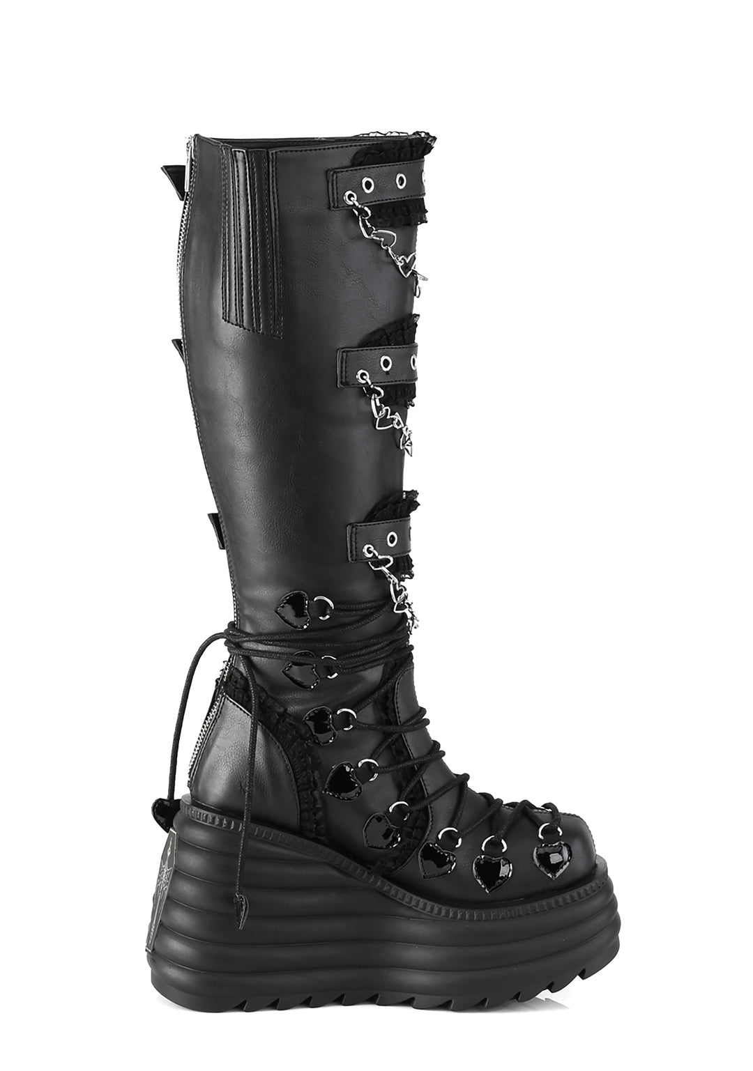 Morte-215 Platform Knee High Boots