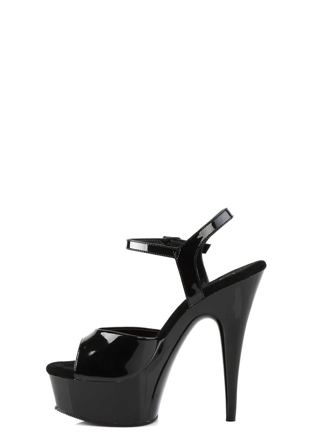 Delight-609 Platform Ankle Strap Sandals-Black - Image 3