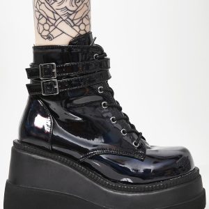 Shaker-52 Platform Ankle Boots