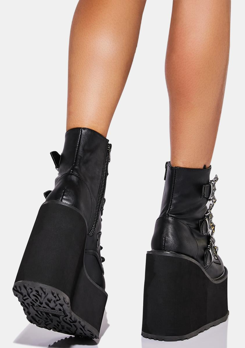 Swing-103 Platform Ankle Boots - Image 4