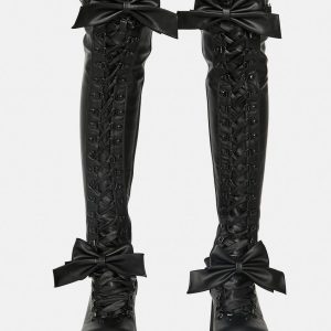 KERA-303 Platform Thigh High Boots