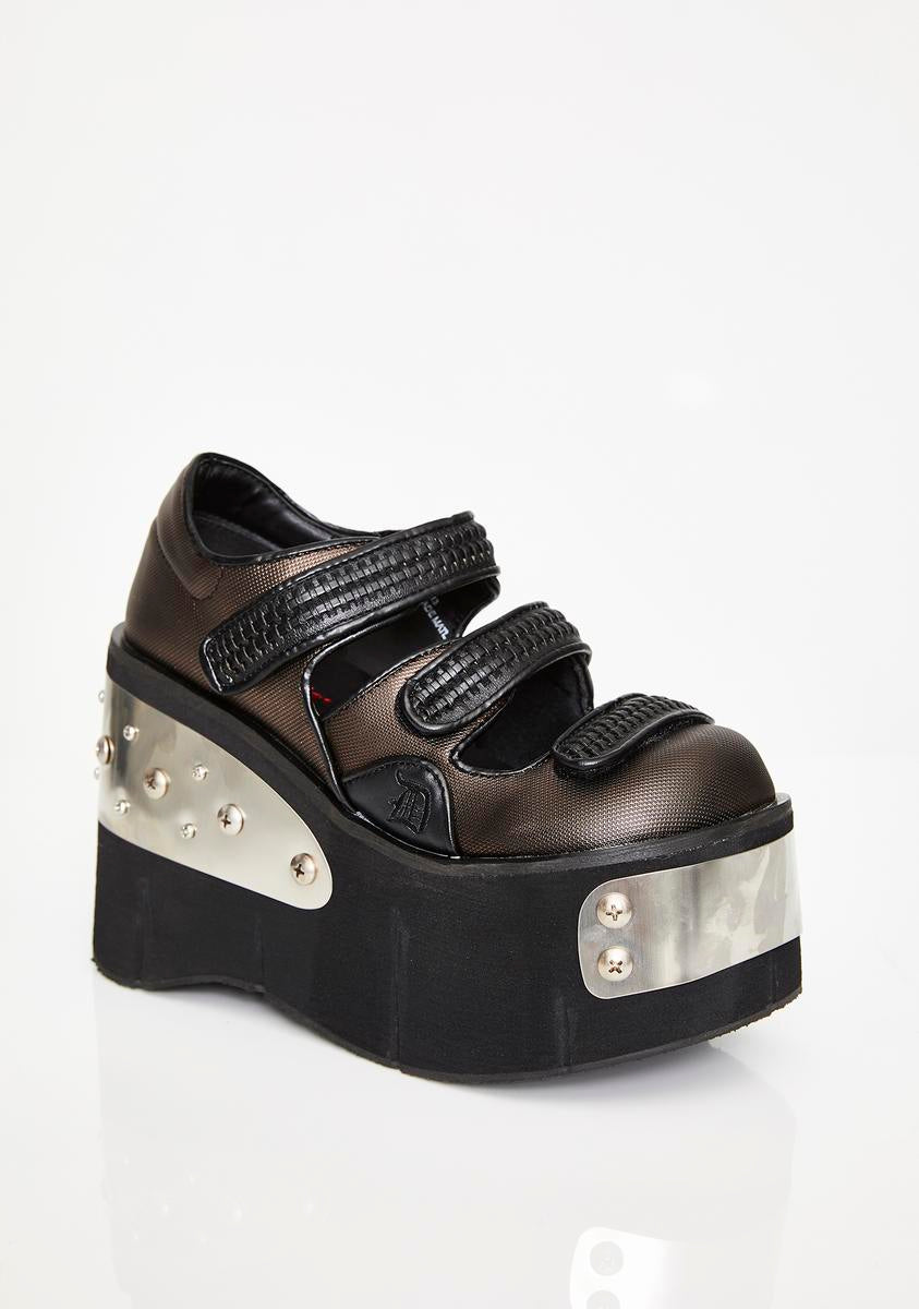 KERA-13 Platform Mary Jane Shoes - Image 2