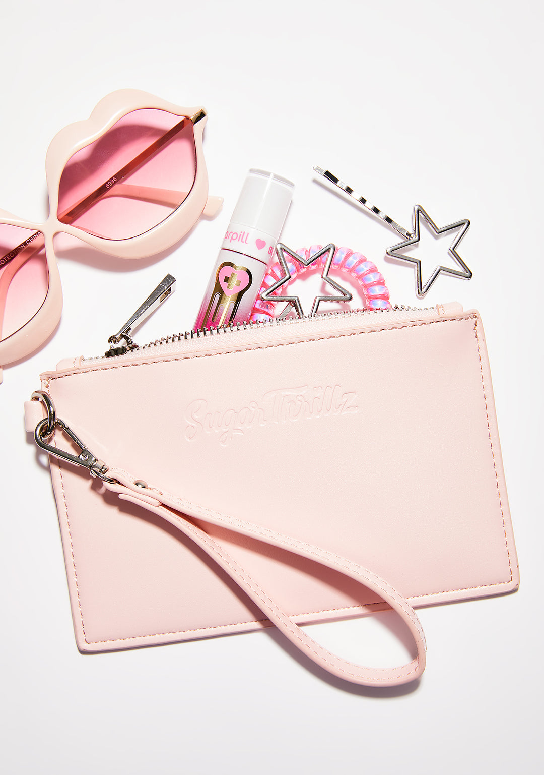 Sugar Thrillz Funds R Low Coin Purse - Pink - Image 6