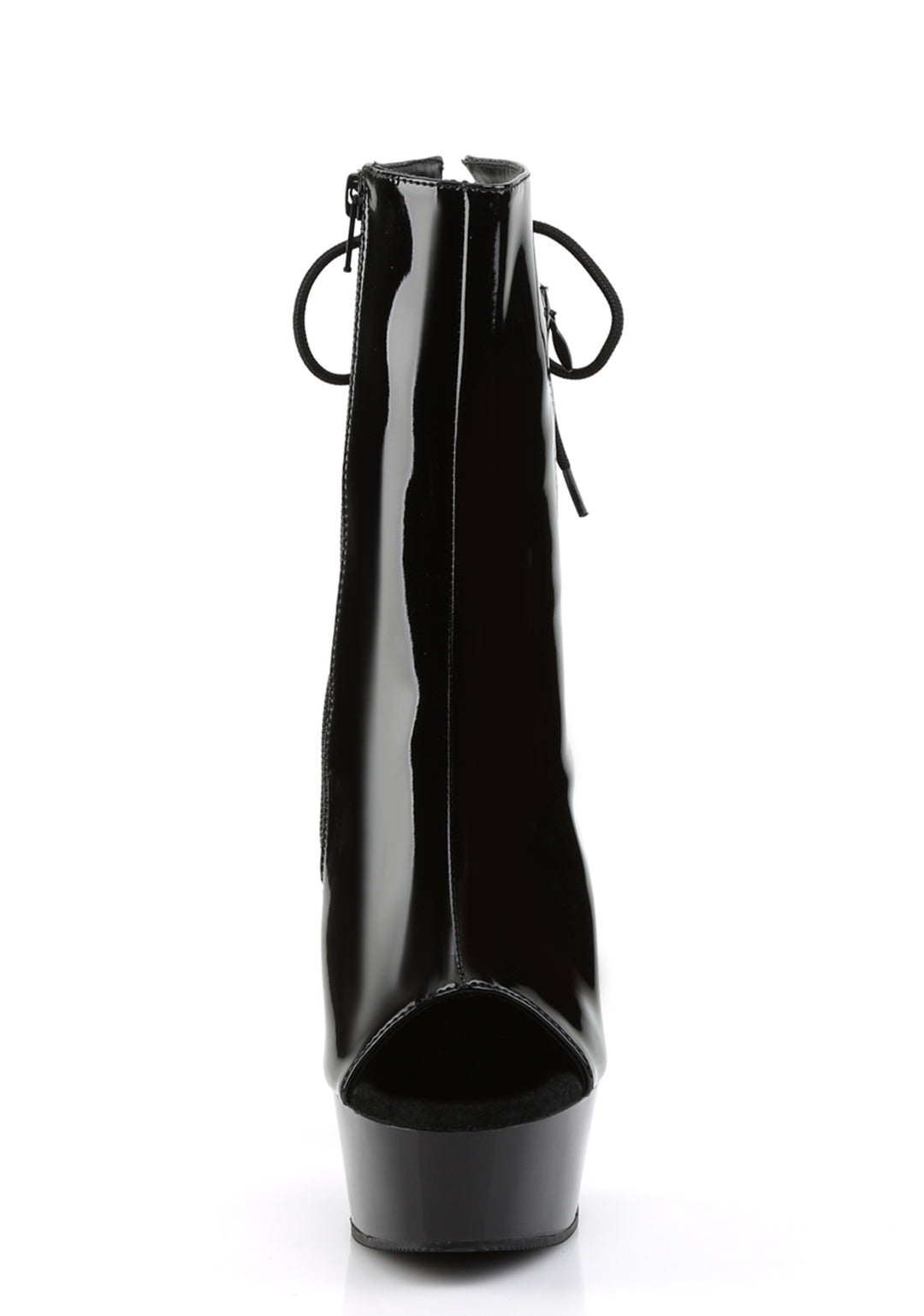 Delight-1018 Platform Ankle Boots-Black - Image 3