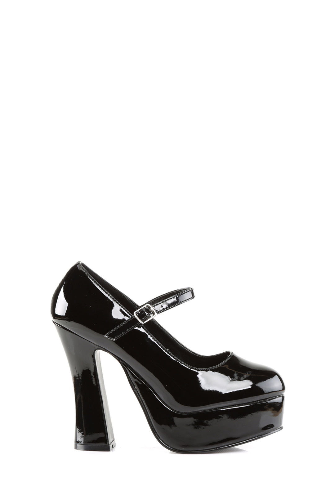 Demonia Dolly Patent Platform Heels