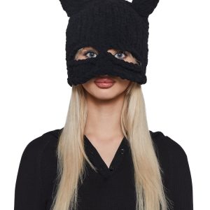 Spooky Winter Knit Beanie