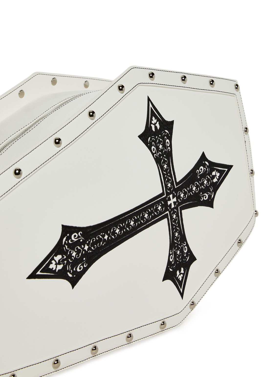 Widow Coffin Weekender Bag - White - Image 3