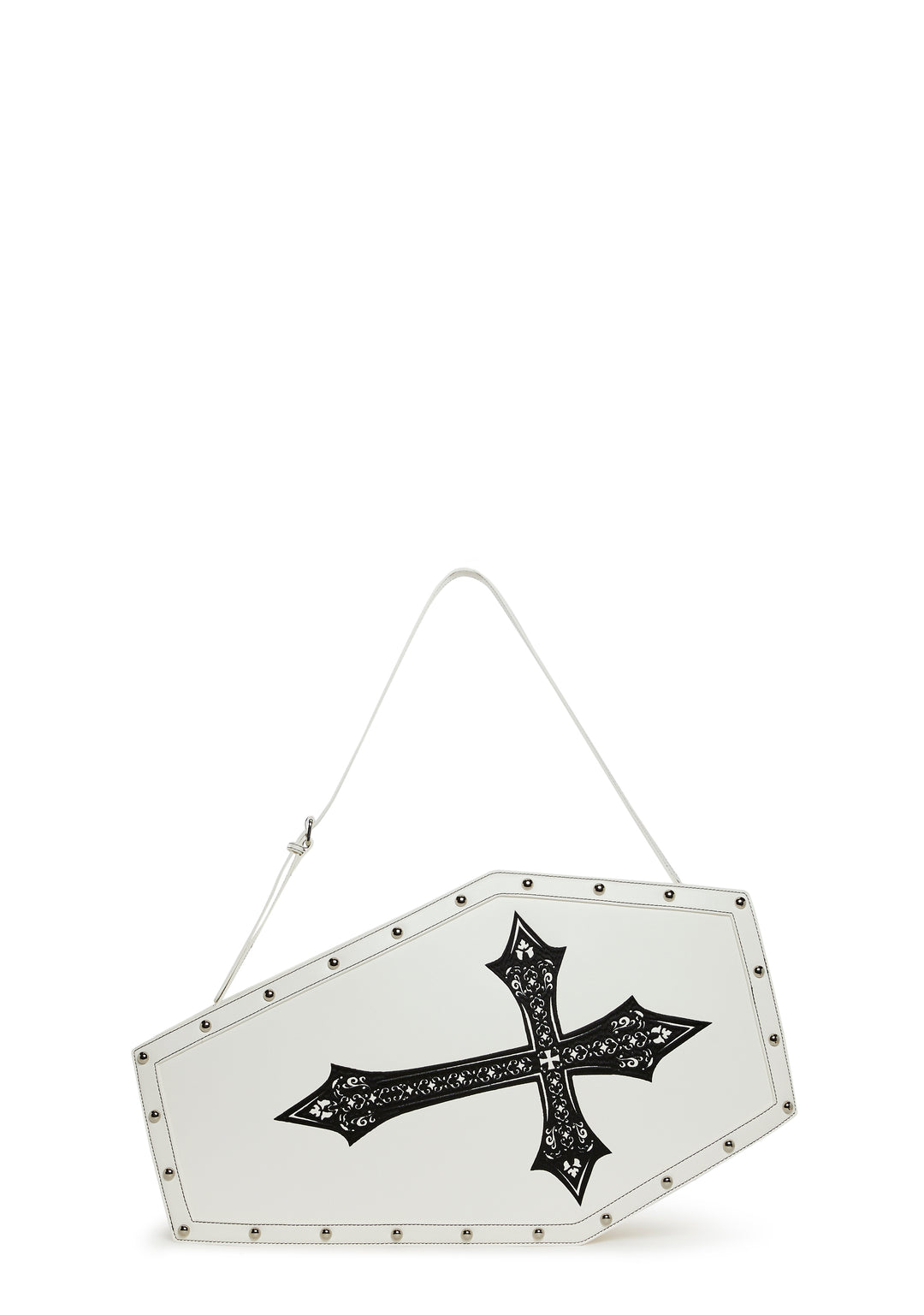 Widow Coffin Weekender Bag - White