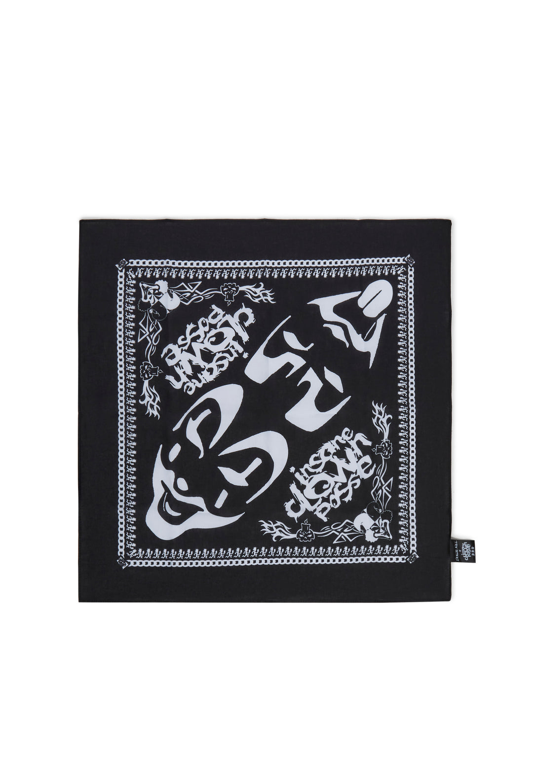 Dolls Kill x Insane Clown Posse Violent J Shaggy 2 Dope Graphic Bandana - Black - Image 5