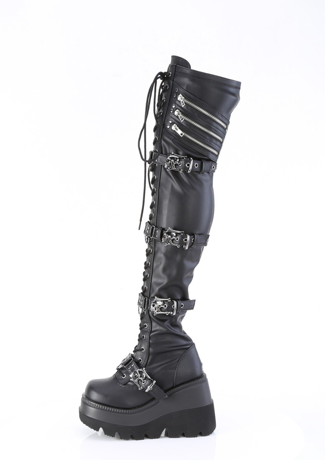 Shaker-420 Platform Thigh High Boots - Image 2