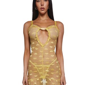 Tender Heart Lingerie Set