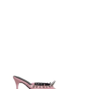 Current Mood Spiked Mule Shoes - Pink