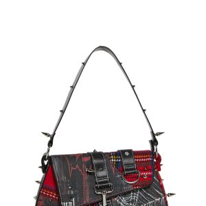 Current Mood Punk Collage Handbag - Multi