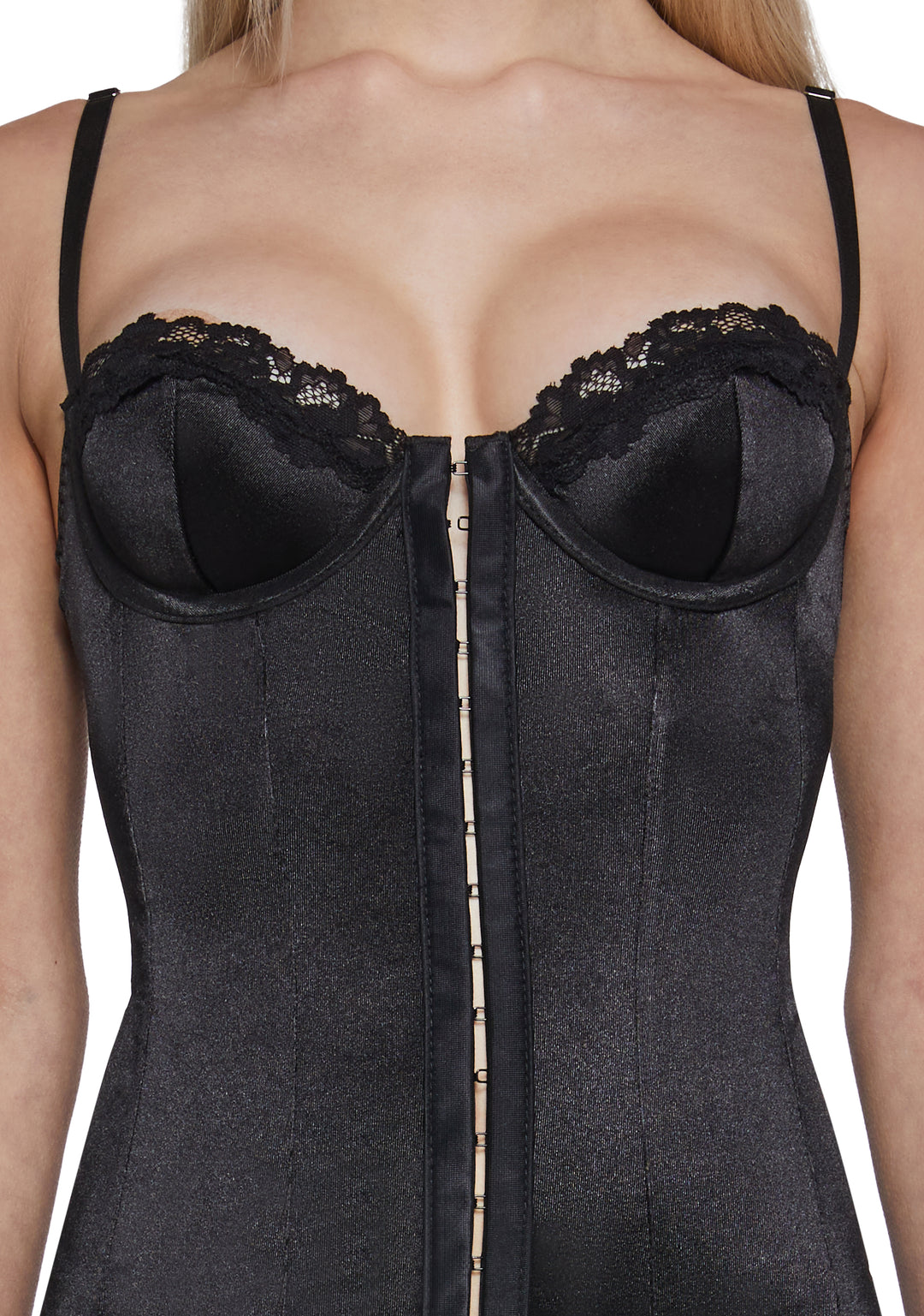 Womens Bodycon Dress Current Mood - Black - Image 5