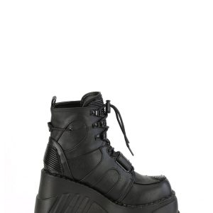 Stomp-13 Platform Wedge Ankle Boots