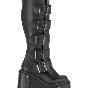 Transformer-800 Platform Knee High Boots