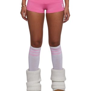Dolls Kill x Playboy Cheeky Mini Shorts - Pink