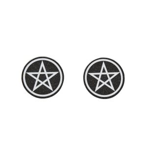 Neva Nude Wicca Pentagram Black Pasties