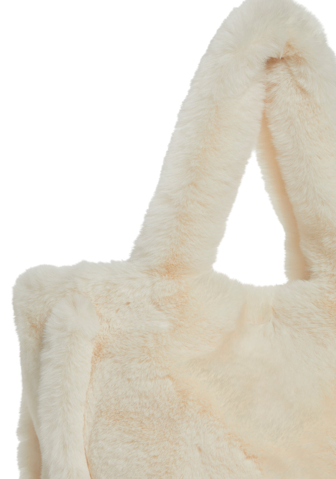 Cutie Pie Faux Fur Bag - White - Image 3