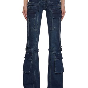 Current Mood Cargo Fitted Jeans - Blue