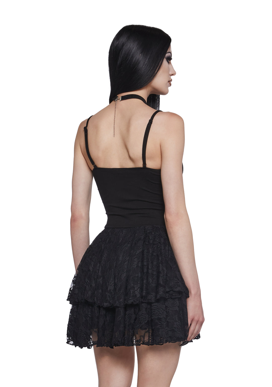 Captivating Horror Mini Dress - Image 4