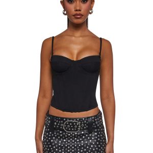 Adulting Buckle Corset Top