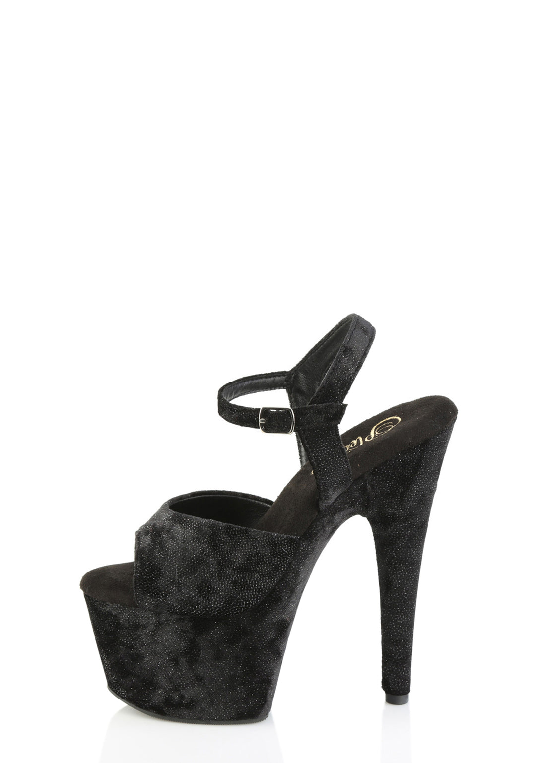 Adore-709WR Platform Ankle Strap Sandals-Black - Image 2