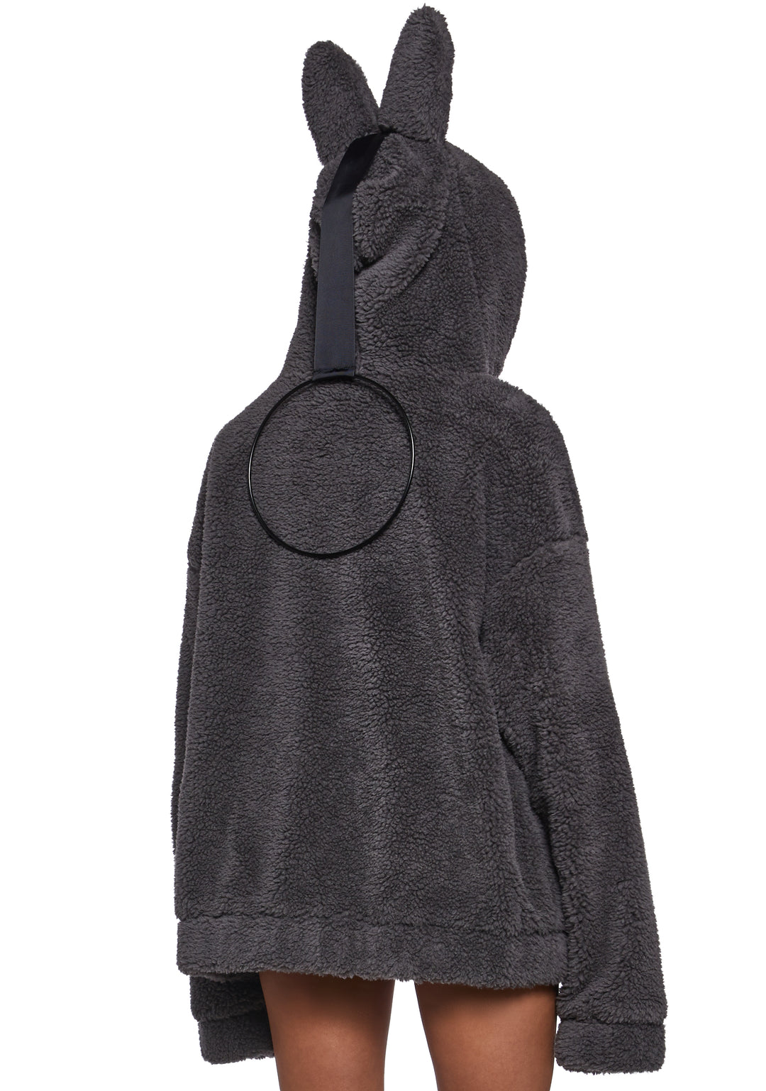 Labubu Sherpa Jacket Current Mood - Gray - Image 2