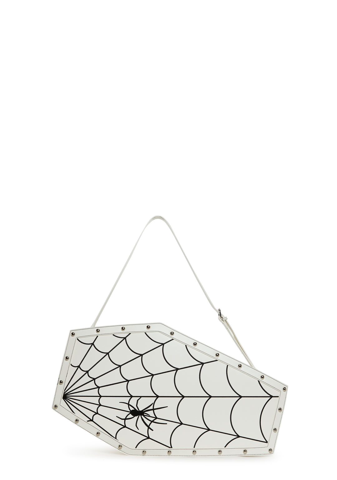 Widow Coffin Weekender Bag - White - Image 6