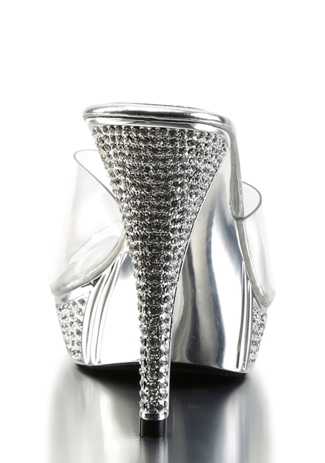 Elegant-401 Platform Slide-Silver Chrome - Image 5