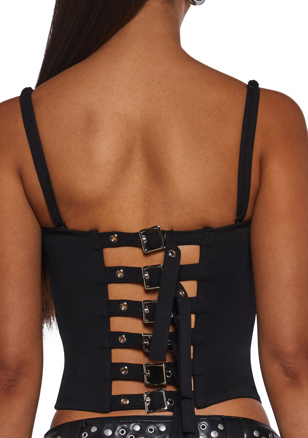 Adulting Buckle Corset Top - Image 6