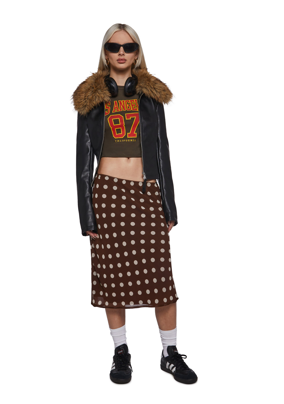 Retro Rush Midi Skirt - Image 2