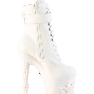 Rapture-1020STR-LT Platform LED Ankle Boots-White