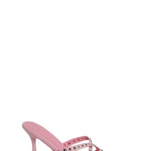 Strappy Studded Mules Current Mood - Pink