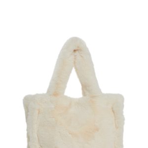 Cutie Pie Faux Fur Bag - White