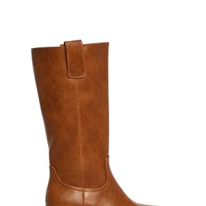 Current Mood Vegan Leather Boots - Brown