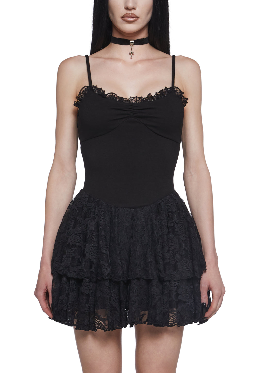 Captivating Horror Mini Dress - Image 3